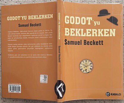 okcusah's tweet photo. "Vladimir: Hiç terk ettim mi seni? 
Estragon: Ama gitmeme izin verdin." 

Samuel Beckett - Godot'yu Beklerken
#Kitapayracı🔖#Kitapokur
#Kitapdünyası
#SamuelBeckett https://t.co/l0C6QT23IC