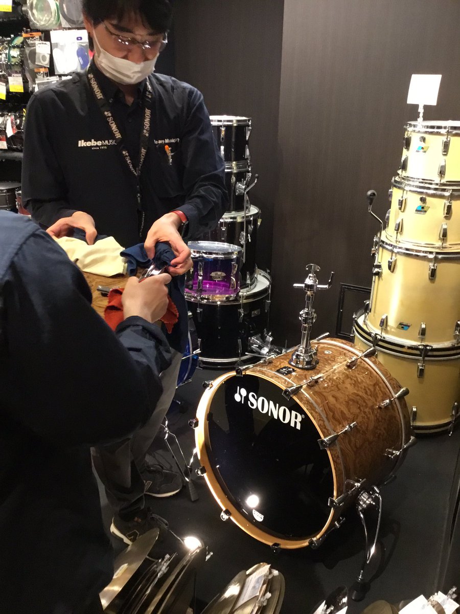 drumstation_osk's tweet photo. 鋭意展示中🥁♬
#sonor
#prolite
#ラストチャンス https://t.co/S7suSVeI9R