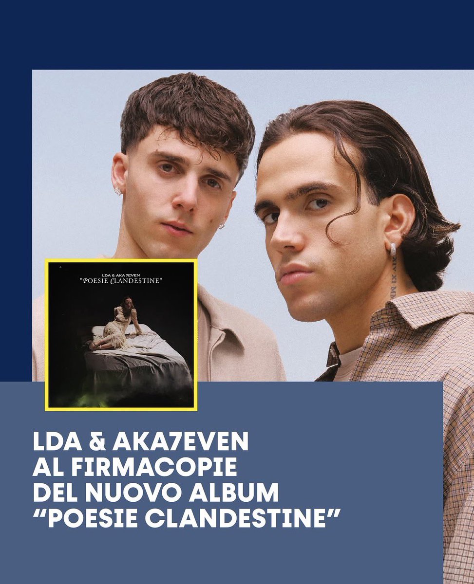 LDA e AKA7even updates tweet media