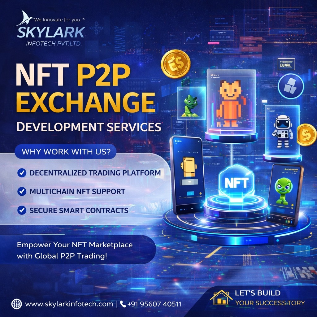 SkylarkL5761's tweet image. 🔄 Build Your Own NFT P2P Exchange Platform!

Empower users with seamless peer-to-peer NFT trading powered by blockchain.

🌐 Website: skylarkinfotech.com
📞 Phone: +91 95607 40511
#NFTExchange #P2P #Blockchain #CryptoTrading #Web3 #SkylarkInfotech