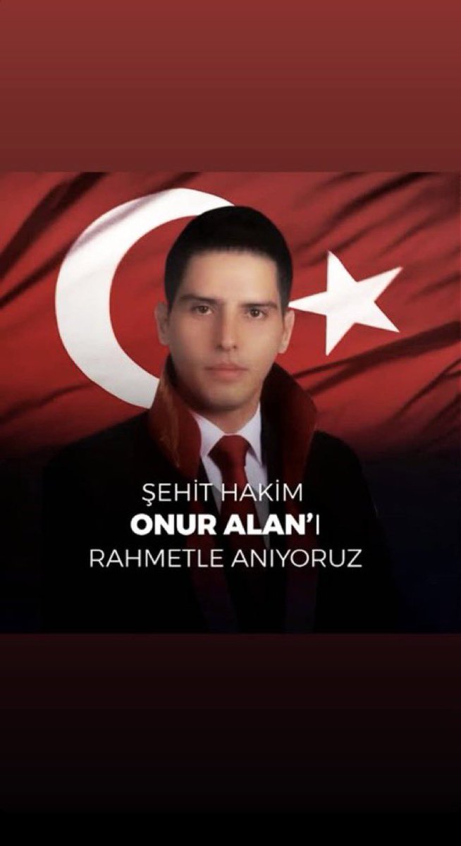 Görev yerine giderken helikopter kazasında şehit olan Hakim Onur ALAN’ı şehadetinin yıl dönümünde rahmetle anıyorum. Ruhu şad mekanı cennet olsun.