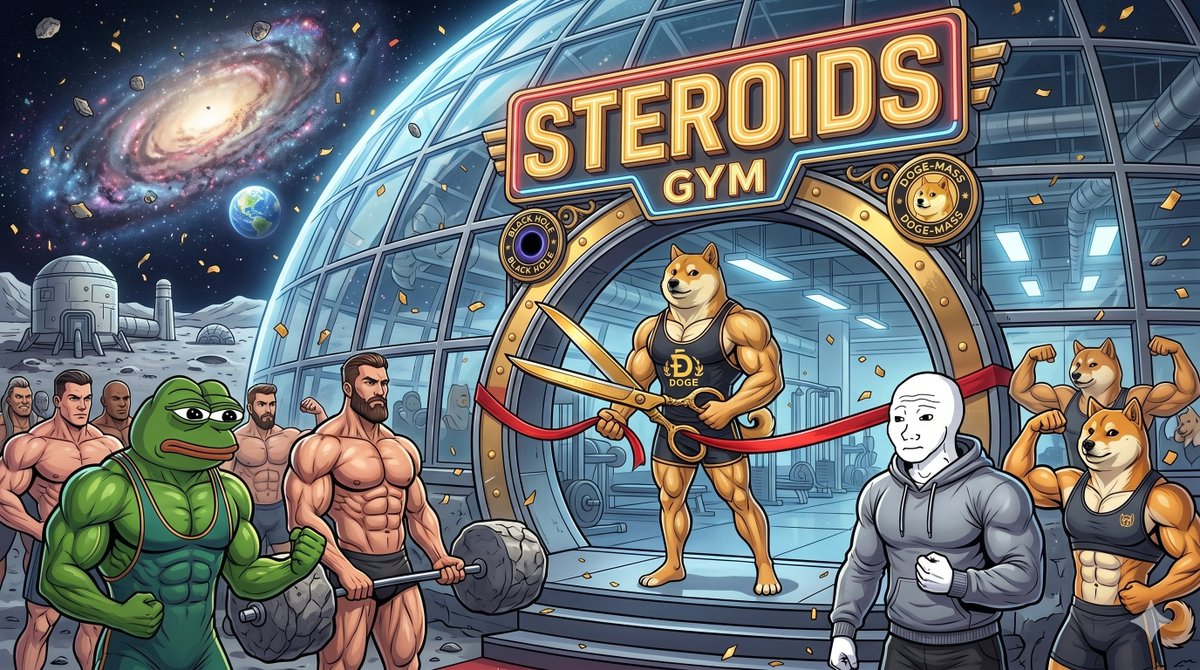 steroid_meme's tweet photo. From zero gravity to max gains
welcome to $Steroid https://t.co/HdTCl9rsrQ