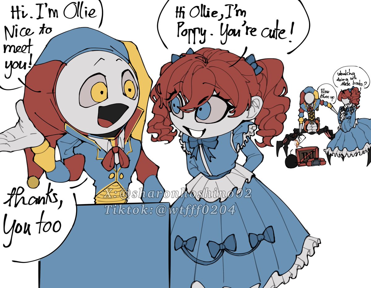 sharonhoshino02's tweet image. Original x Swap Au
Credit: @IDMatthewlaw 
#PoppyPlaytime5 
#PoppyPlaytime #PoppyPlaytimeSwapAU