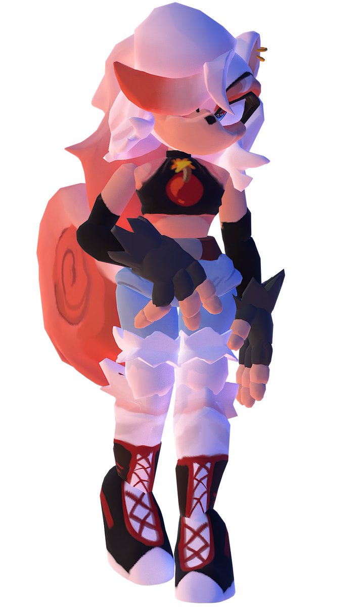 White_Vixen's tweet image. Look at my sweet girl Cherry (bomb) who I got commissioned!!

Gotta learn how to rig so I can make some content and renders with her!!

Modelled by: Mob_jaws

#glaghorsesimulator50billion #execommunity #originalcharacter
#outcomememories #briangriffinplushie #art