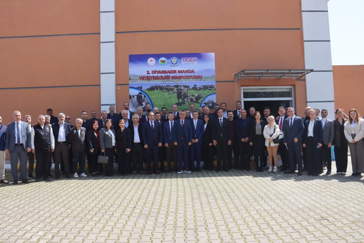halkelindeislah's tweet image. 2. Diyarbakır Manda Yetiştiriciliği Sempozyumu🐃  🐃 🐃  🐃

Diyarbakır’da 15 Nisan 2026 tarihinde 2. Diyarbakır Manda Yetiştiriciliği Sempozyumu düzenlendi.

@TCTarim @tagemgovtr @ibrahimyumakli
@AhmetGumen @maatalay @erdincveske #halkelindeislah #manda