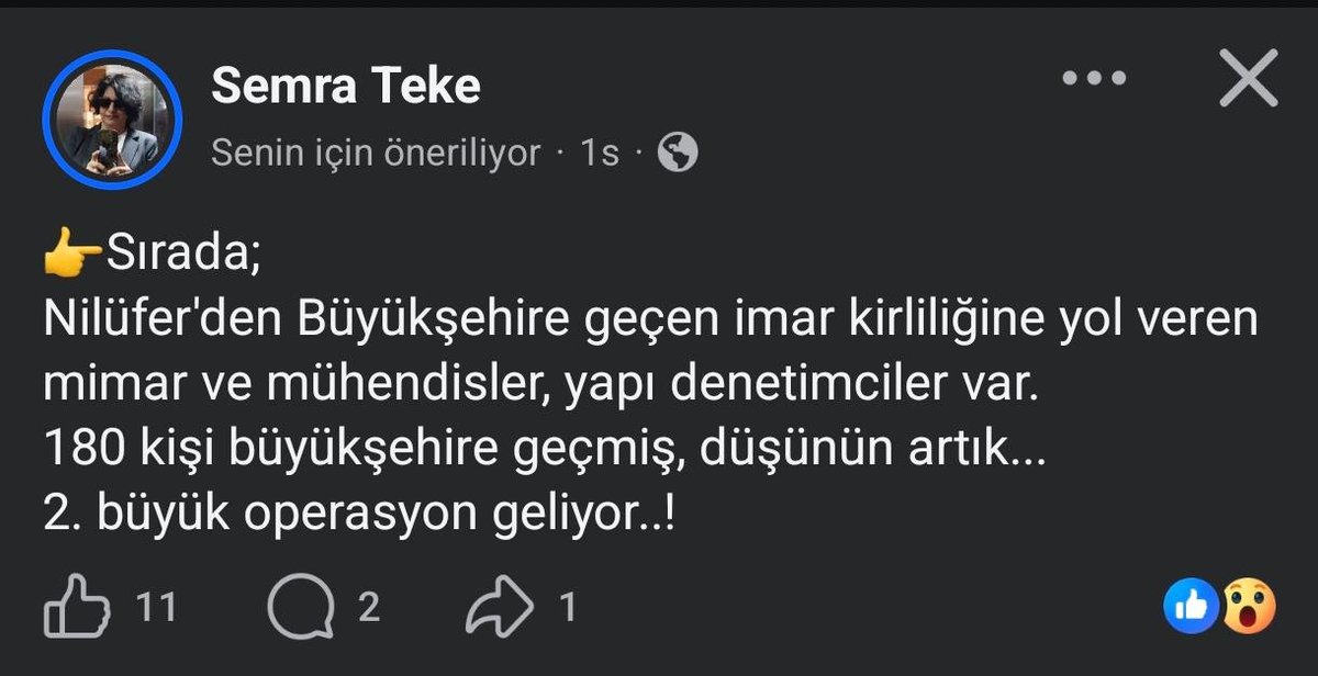 Zekeriya_Say's tweet photo. 180 yandaş Bursa Büyükşehir Belediyesi'ne geçmiş...
*
AK Partili yönetim bence büyük bir temizlik yapmalı... https://t.co/EmxqK1GYT2