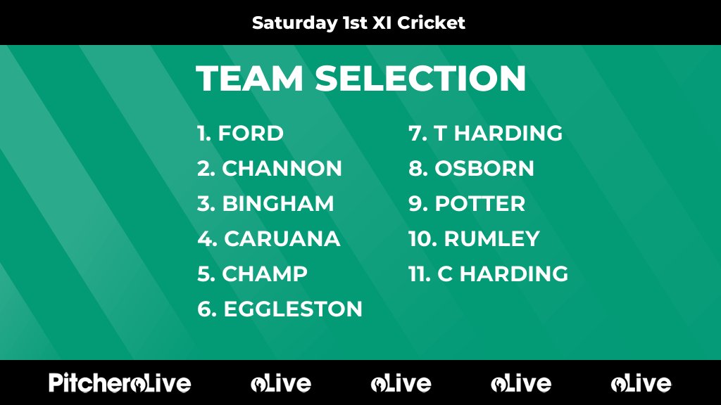 HytheCSC's tweet photo. Today's Saturday 1st XI Cricket team selection #Pitchero
https://t.co/sdn54vSLty https://t.co/rIjmeC0aXC