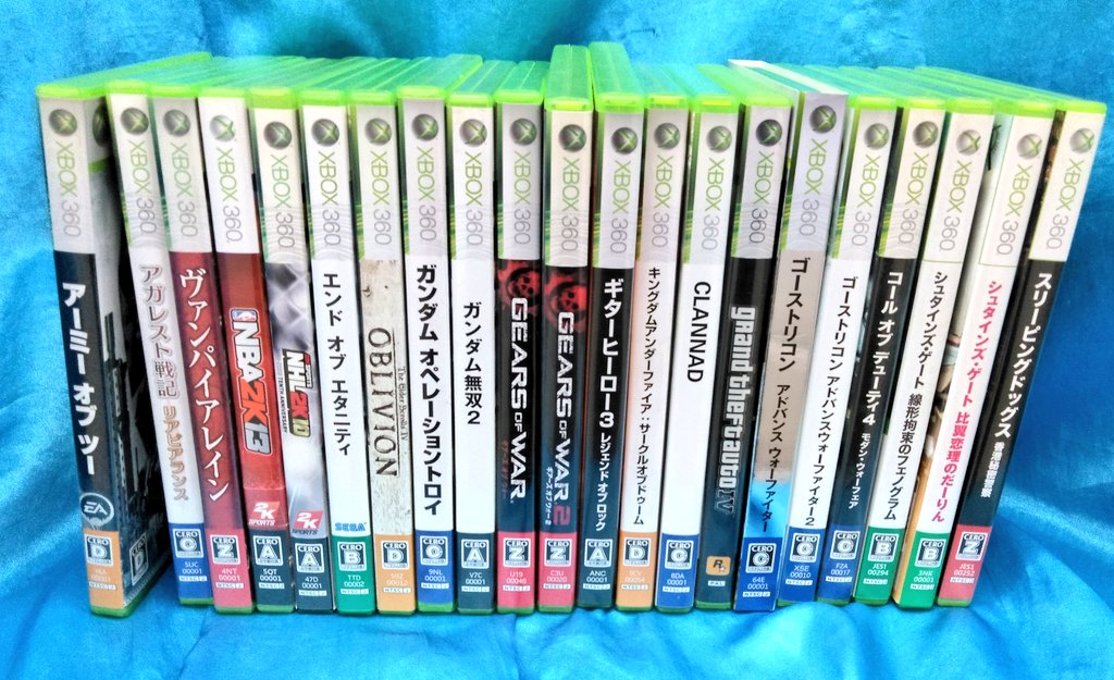 mmk_kingdom's tweet image. #XBOX360 #XBOXONE 
大量にお買取りさせていただきました❗
気になるタイトルありましたら桃太郎
是非一度桃太郎王国習志野店へ
足を運びくださいませ❗