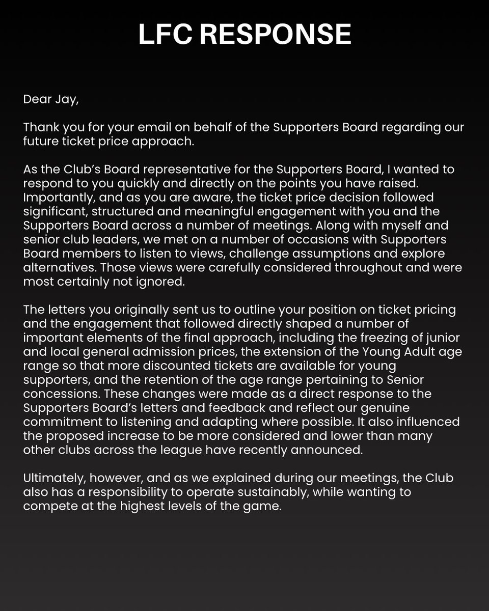 Liverpool FC Supporters Board tweet media