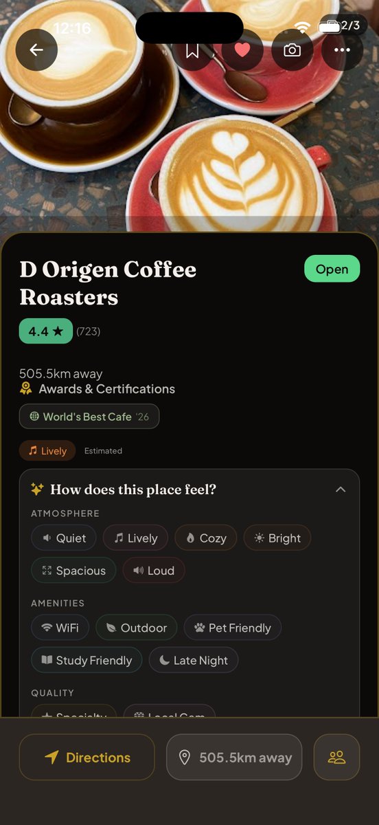 Caferadarapp's tweet photo. Your number 1 real-time location-aware cafe discovery app with proximity notification and check-in https://t.co/TBLaTqm0fc
