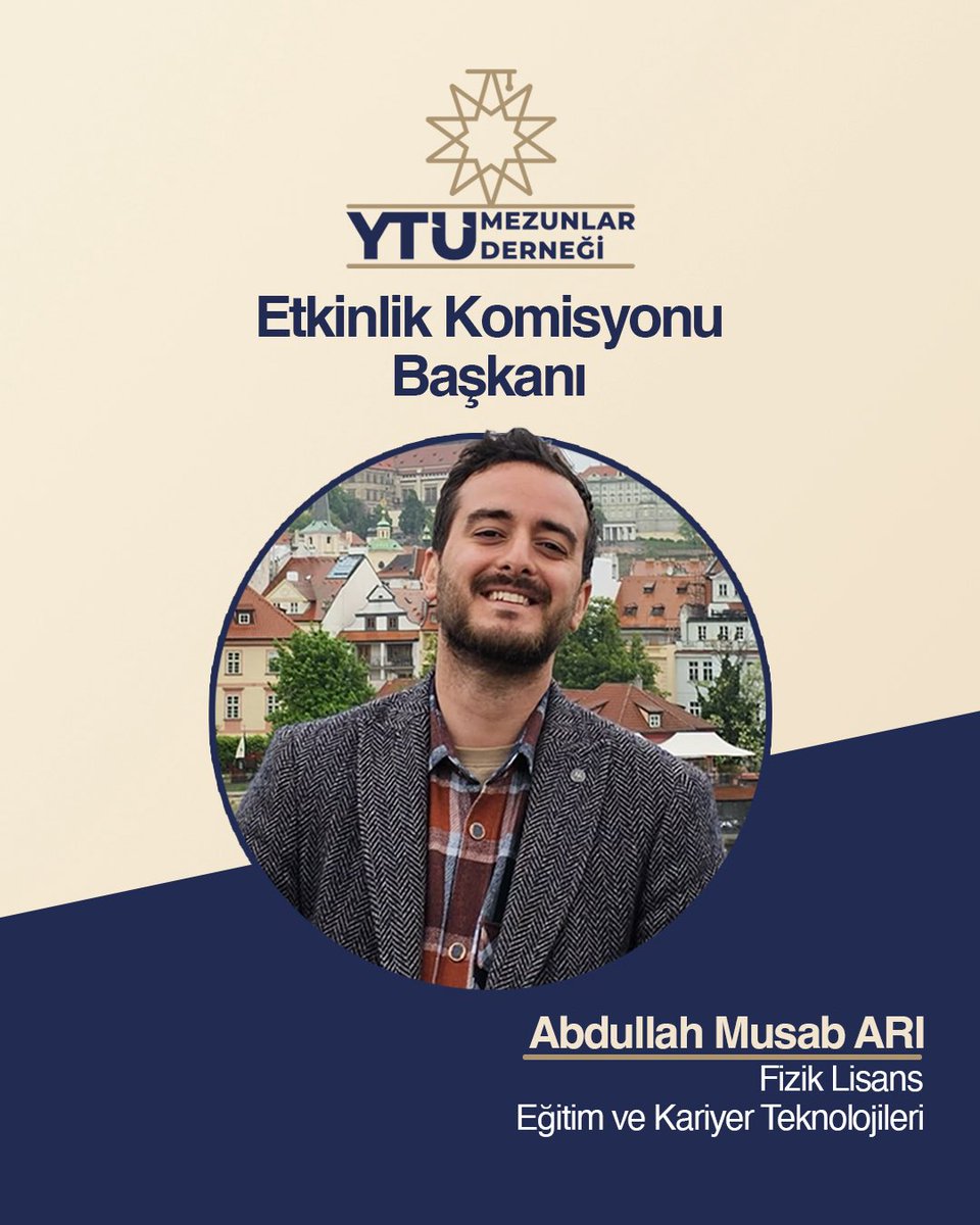 _ytumed's tweet photo. YTÜ Mezunlar Derneği Etkinlik Komisyonu Başkanı olarak Abdullah Musab Arı, mezunlarımızı bir araya getiren, değer katan ve ilham veren organizasyonlara öncülük ediyor.

Birlikte daha güçlü, daha bağlı ve daha aktif bir mezun ağı için çalışıyoruz. 🚀

#YTÜ #YTÜMezunlarDerneği #Etkinlik