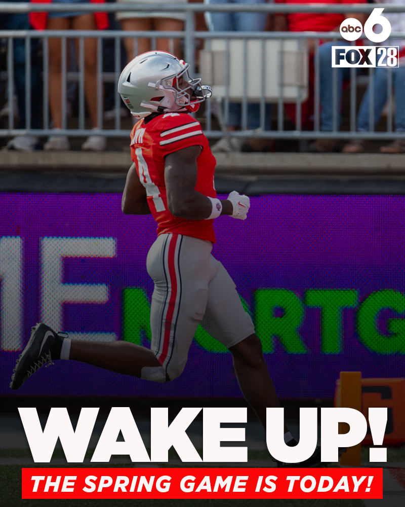 fox28columbus's tweet photo. Are you going to the game today? We feel confident the Buckeyes will win!
#heyooooo https://t.co/g7uhLk05t6