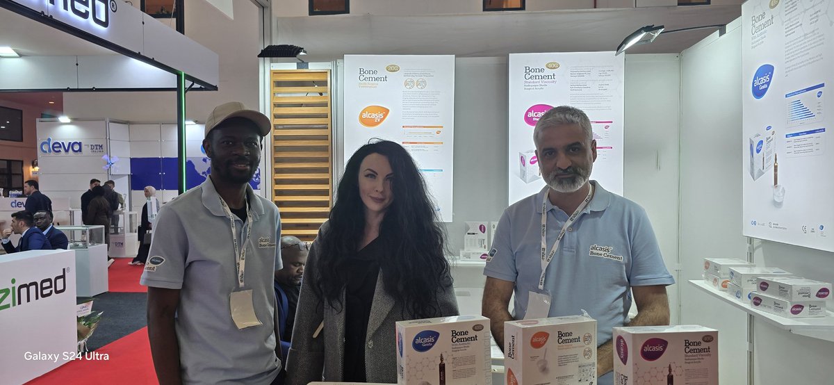 AlcasisBoneCmnt's tweet photo. 3rd day at expomed 2026!!
To our visitors, thank you for stopping by. https://t.co/wGFDTt7YOI