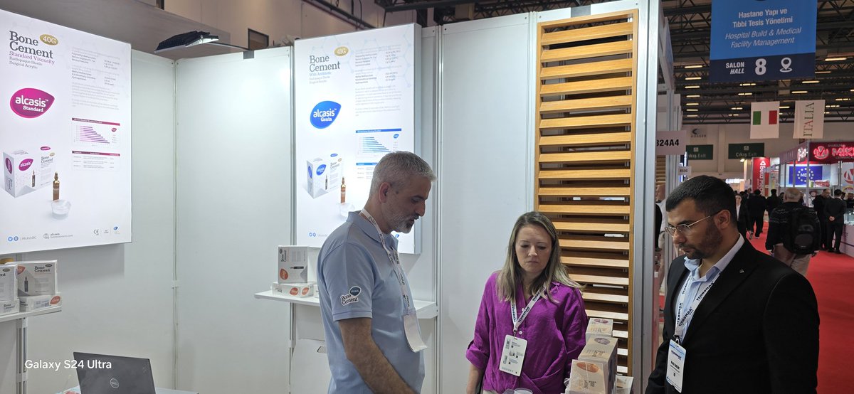 AlcasisBoneCmnt's tweet photo. 3rd day at expomed 2026!!
To our visitors, thank you for stopping by. https://t.co/wGFDTt7YOI