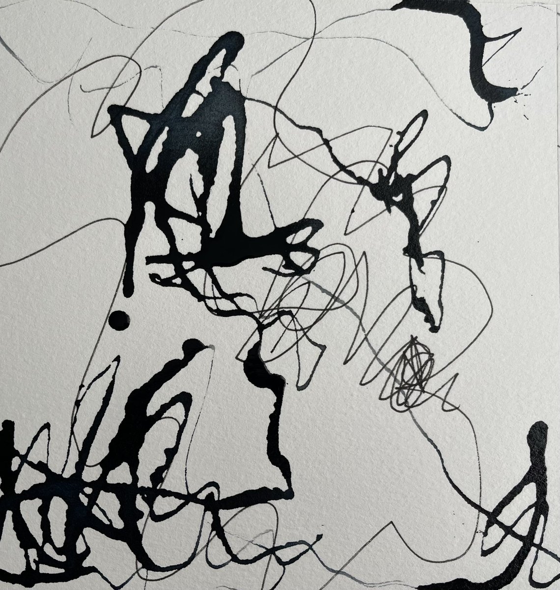 blueflutterby's tweet photo. Added spring colours to my ink black and white #scribbles #mentalhealthawareness #mentalhealthmatters #watercolours #ink https://t.co/hVht4NBulr