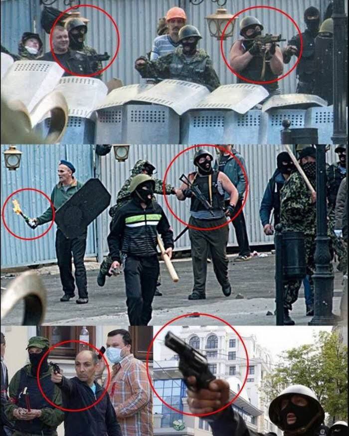 Es_Sa_da's tweet photo. Russian trade unionists during their celebratory gunfire on May 2, 2014 in Odesa.. https://t.co/9QooijDlem