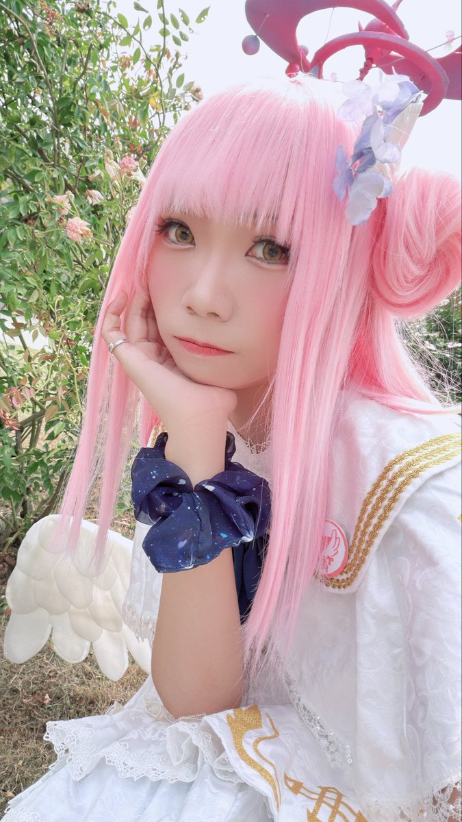 撮影完了しました〜
ミカだよ！

#bluearchive #ブルアカ #聖園ミカ