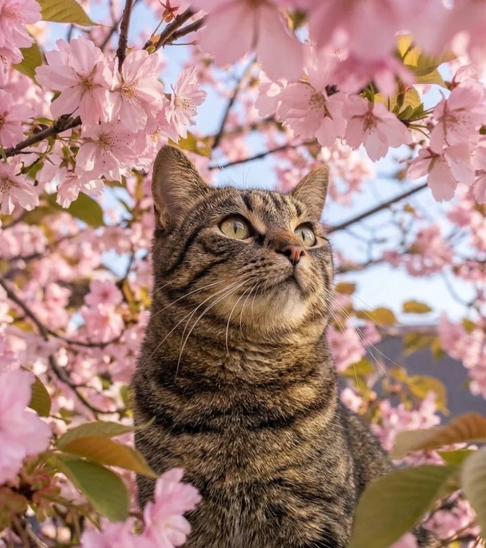 PoppiekRosnx's tweet image. Happy Saturday🌸🌿🌷🐈 

#Caturday #Spring #CatsOfX #Cats
