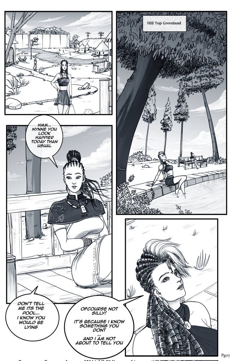 ZtadOfficial's tweet photo. KATONGO – Episode 1 Continues (Pages 5-7)Nkemji prepares for the dangerous journey to save his son. Emotional family farewell as they set off.
Meanwhile, Nynne appears in Hill Top Greenland… with some excitement.
New pages every Tue & Fri #Katongo #AfricanFantasy #IndieComics https://t.co/oJ0u6fOdDn