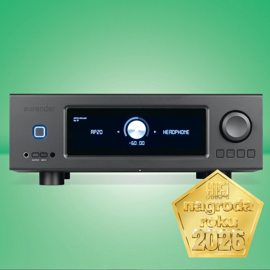 HiFiMuzyka's tweet image. Aurender AP20 - Nagrody roku 2026 - Wzmacniacze zintegrowane hi-end
hi-fi.com.pl/nagrody/nagrod…
#hifiimuzyka #hfm #hifi