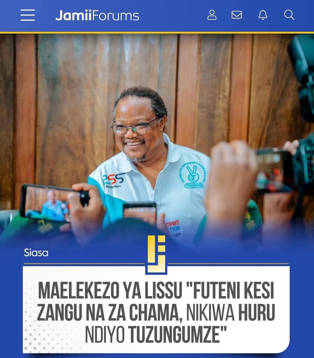 godbless_lema's tweet photo. Hata mimi, kama ningekuwa sehemu ya mfumo wa utawala, ningelazimika kufanya “spinning” ili kubadilisha mwelekeo wa mjadala kuhusu mazungumzo ya Chakwera na Mwenyekiti Lissu. Ambayo ni heshima kwa Mwenyekiti Lissu.

Kitendo cha Commonwealth kuamua kwenda kumuona Mwenyekiti Lissu gerezani ni ishara yenye uzito mkubwa. Kinaonyesha wazi kuwa Lissu haonekani kama mhalifu wa makosa ya jinai ya kawaida, bali suala lake lina sura ya kisiasa zaidi. Kwa kawaida, si rahisi kwa taasisi ya kimataifa kama Commonwealth kuingia kwenye mazungumzo ya aina hiyo kama mhusika angechukuliwa kama mtuhumiwa wa makosa ya jinai ya moja kwa moja.

Katika muktadha huo, hili lilikuwa pigo kubwa kwa Serikali. Ili kupunguza athari na kulinda taswira yao, ilikuwa lazima kutafuta ajenda mbadala ya kushika mjadala wa umma na kubadili mwelekeo wa mazungumzo.

Ndipo tunaona juhudi za ku-highlight zaidi kauli tata za Project ya Kisabo kupitia vyombo vya habari vinavyoegemea upande wa serikali pamoja na wapambe wao mitandaoni. Lengo likiwa ni “kubalance” presha ya kisiasa na kufifisha mjadala mkuu uliokuwa unaibuka wa, “ Commonwealth yamfuata Lissu gerezani”