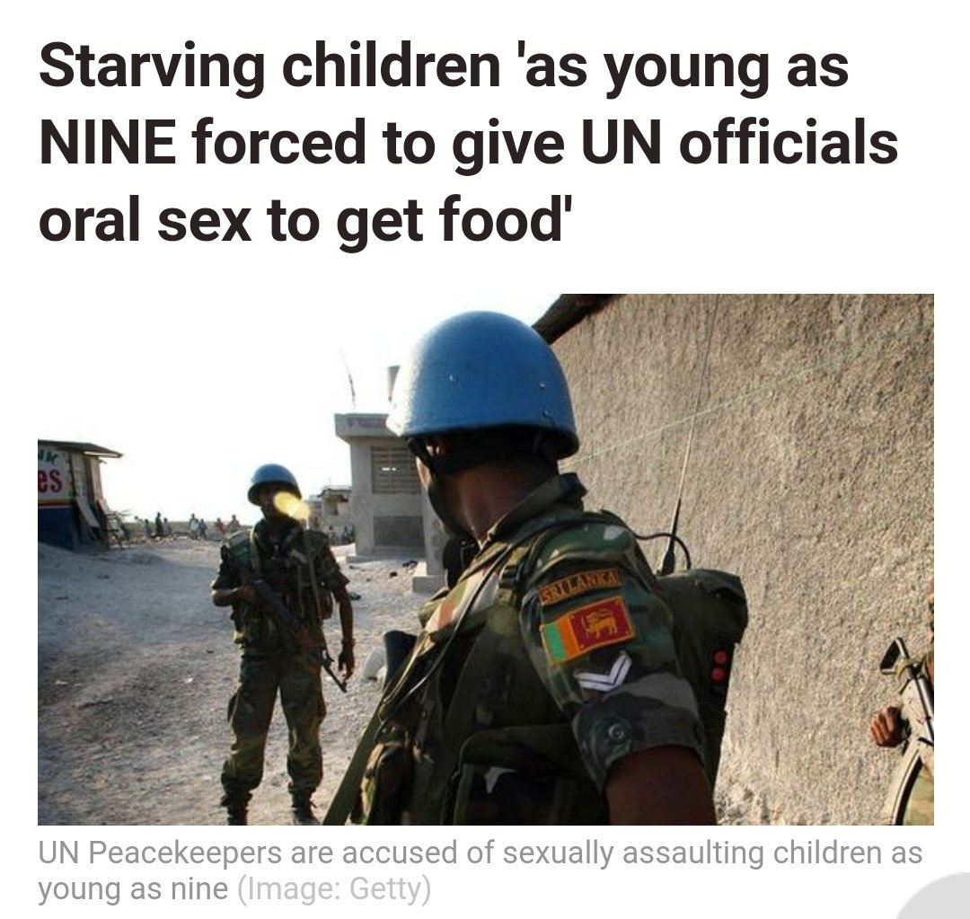 Are we really going to allow an organisation that coerced hungry children into sucking cock for food to dictate how manga and anime is produced
