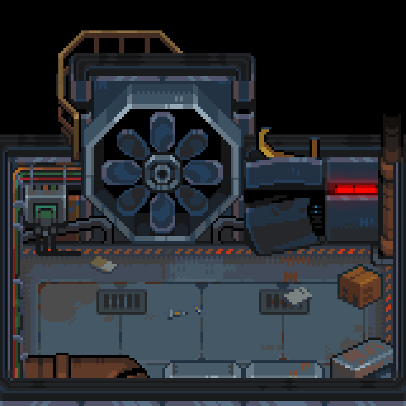 SaaaDGames's tweet photo. We are about to get some air! Isn’t that funny? Well, at least let’s find someone to fix that. #ScreenShotSaturday  #Pixelart #indiedev https://t.co/wJWDVkLOmN