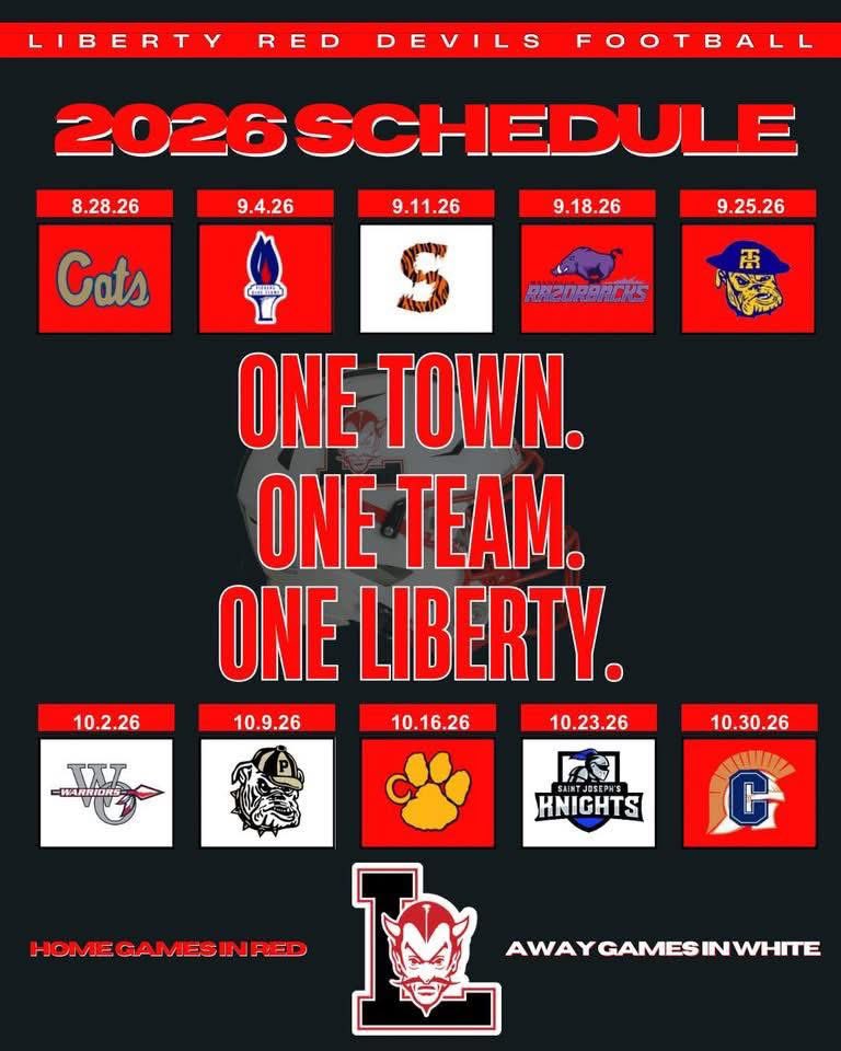 Liberty High School Football tweet media