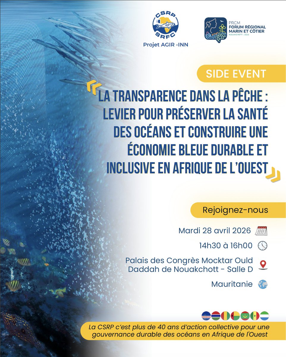 Commission Sous Régionale des Pêches tweet media