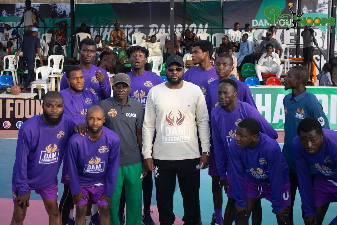 PHOTO SPEAK 📸
Highlights from the commissioning of the DAM Foundation Recreational Center, Kano. Featuring participating teams, officials, Founder Dr. Mustapha Abdullahi, and the ceremonial jump ball.

A strong moment for basketball and community growth.
#DAMFoundation