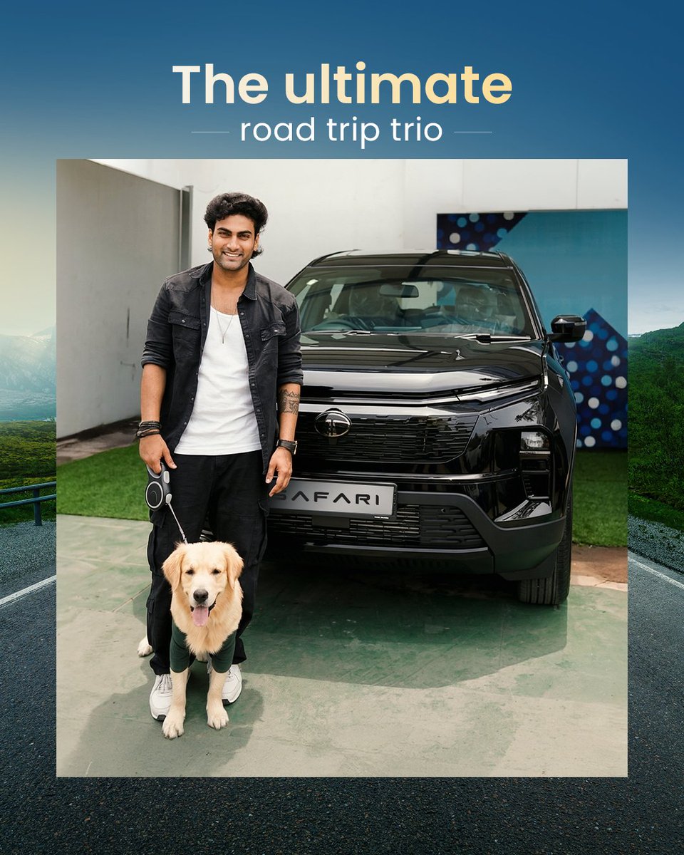 TataMotors_Cars's tweet image. Harry and crew know how to write unforgettable stories on every road.

#TataSafari #Safari #TataMotorsMoments #TataMotorsPassengerVehicles