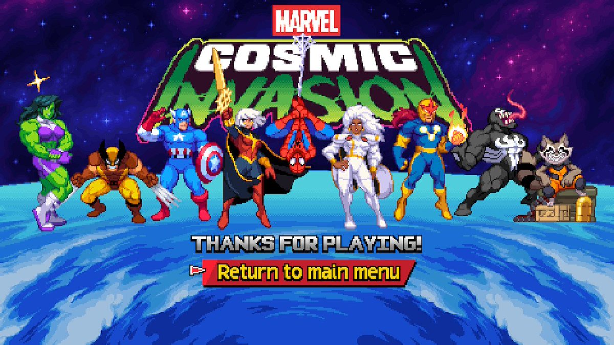 leighwynne33's tweet image. Just tryed the #MarvelCosmicInvasion #Demo on the #switch and it was pretty great! 

Ive wanted it anyway, I just need the money to buy it now! 🤣😅😮‍💨

Make sure YOU try the demo anyway! 😉