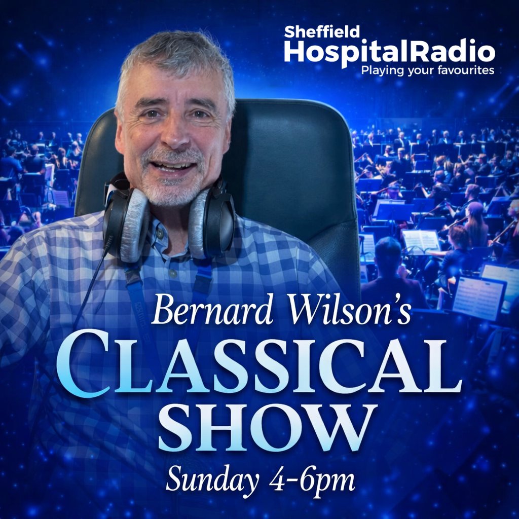 ListenToSHR's tweet image. Do You love Classical Music?  join Bernard Wilson today. Give him a ring on 0114 2712719 or email studio@sheffieldhospitalradio.co.uk and request your favourite.    sheffieldhospitalradio.co.uk #classicalmusic #Sheffield #sheffieldhospitalradio #charity #hospitalradio #requestshow