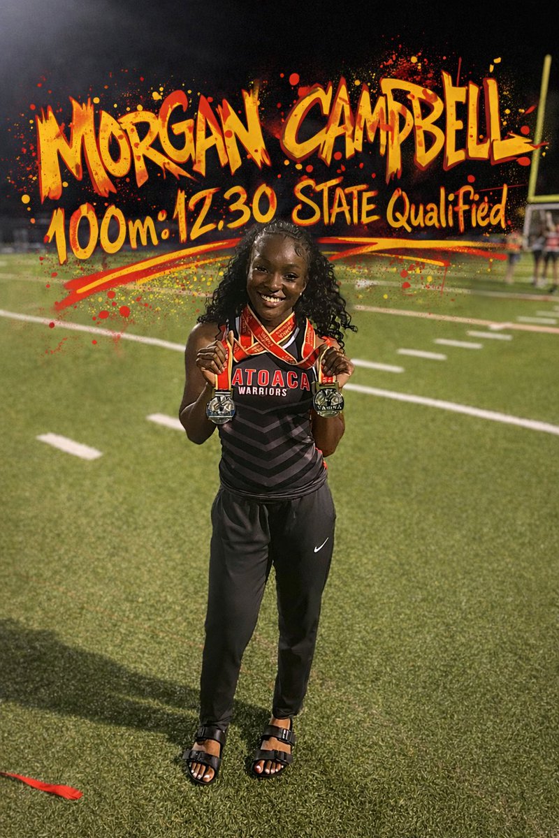 matoacatrack's tweet photo. The future is bright!! 🔥🔥
Our athletes came to WORK at the Varina Frosh Meet tonight! Outstanding performances all around, and these athletes led the way as our top performers of the night!
#MatoacaTrack #NextUp #Warriors https://t.co/B2B0d0eFoo