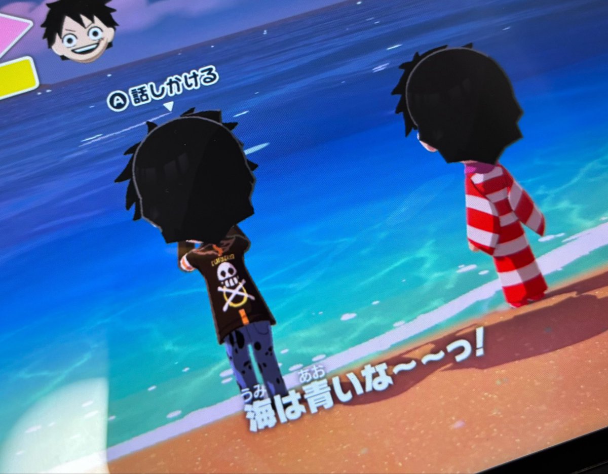 0n_n0b's tweet photo. とりまローとルフィ❣️
色々と解釈一致すぎてトモコレ神 https://t.co/GurUxxUrbN