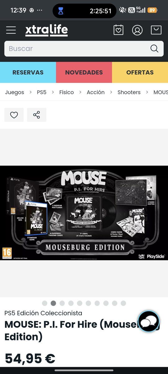 94Flavio49's tweet photo. @VideojuegosGAME No es exclusiva de GAME, en xtralife lo venden también. No hagais publicidad engañosa por favor. https://t.co/V1Pj8baPAc