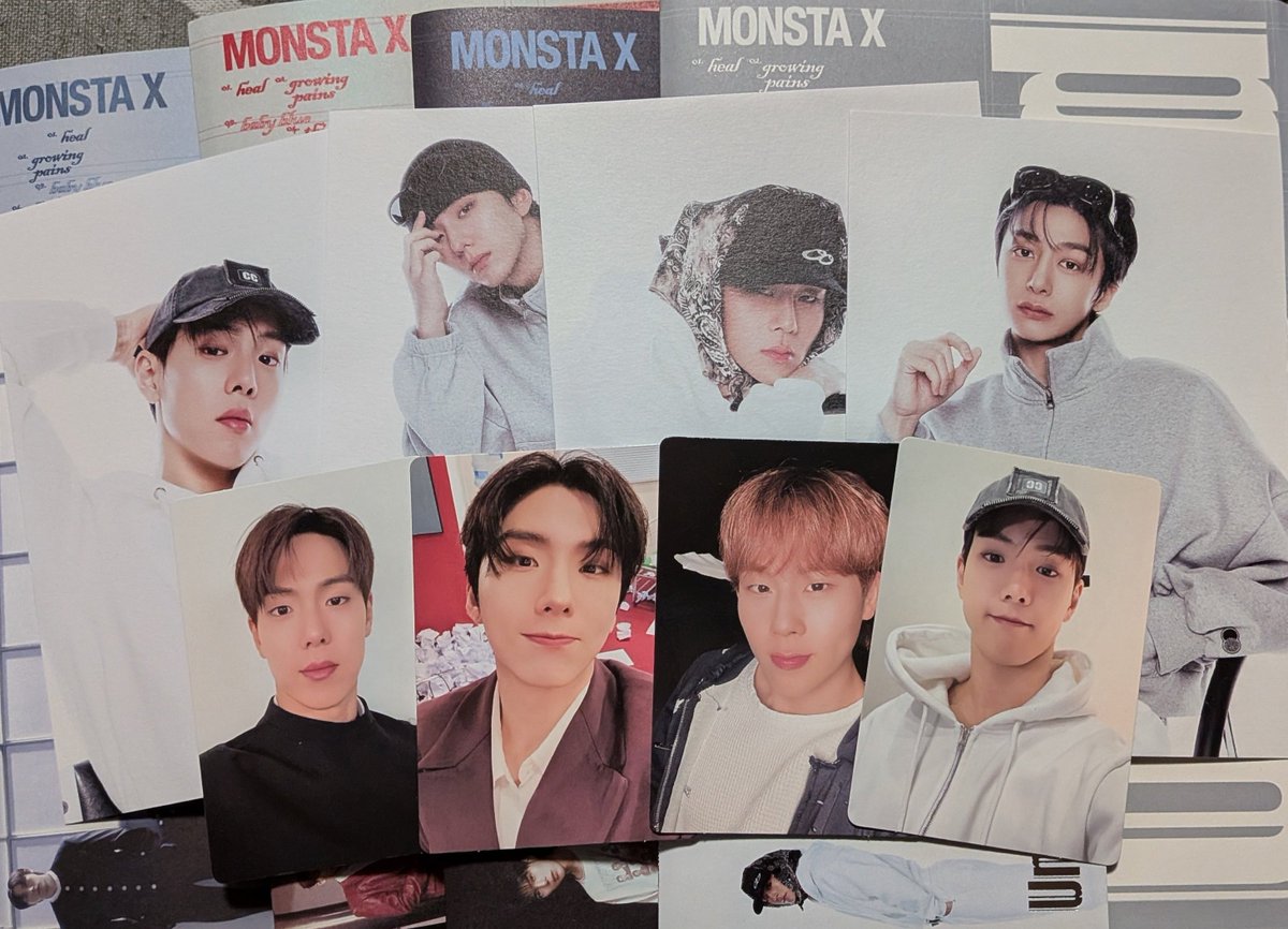 MONSTAX モンスタエックス Unfoldアルバム封入 トレカ ポスカ 交換