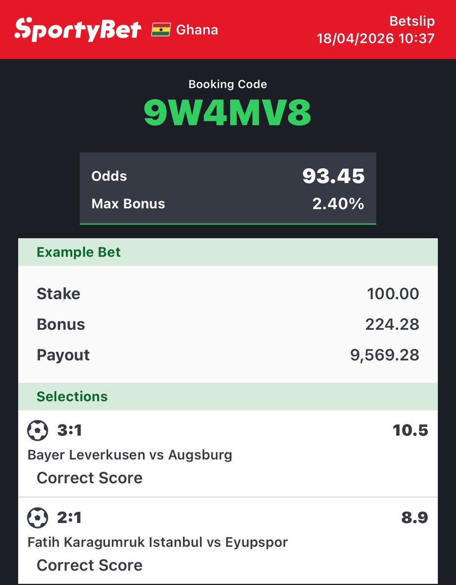 NANA KOJO ODDS tweet media