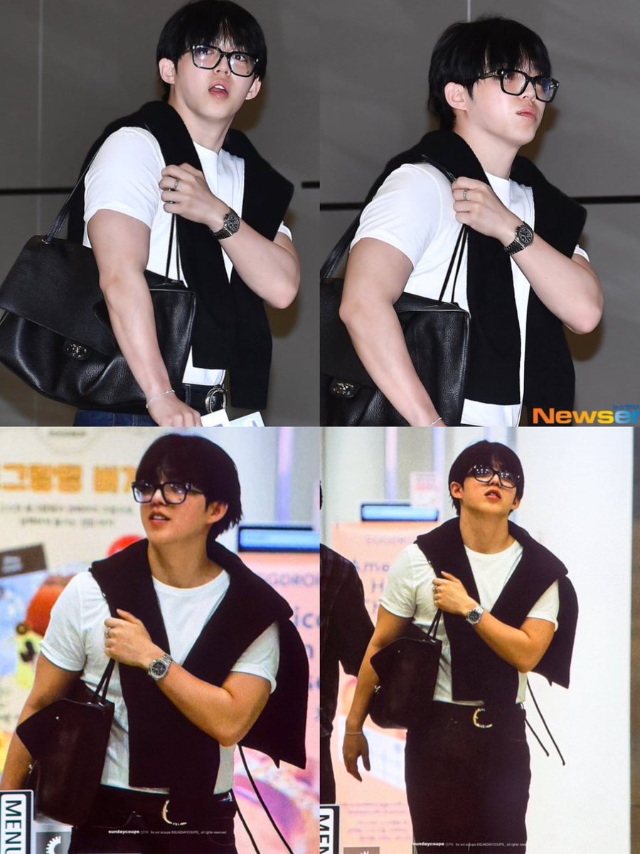 scoups gmp airport departure to japan 🖤 safe skies, cheol! #에스쿱스