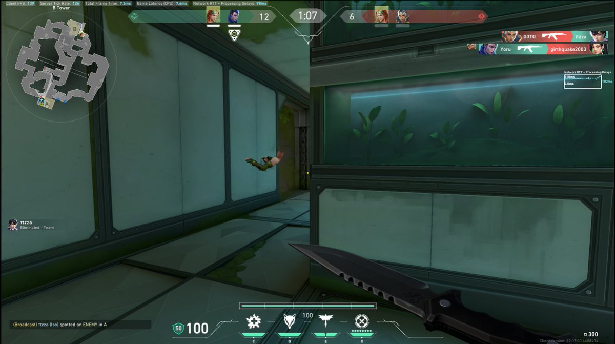 Monkeesii08's tweet image. @riotgames @VALORANT what are my arms doing in heaven? #glitch #valorant