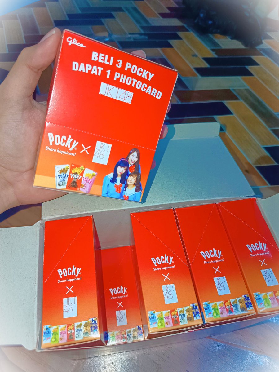 mnmstore_pml's tweet photo. WTS Pocky x JKT48
📍Pemalang, Jawa Tengah
💸 Mulai 10K/PC
🍊 mnmstore_pml

Link Pembelian Satuan :
https://t.co/PofJe5TLzX

Link Pembelian Perbox :
https://t.co/y8jYr0DykI

#jkt48 #jkt48fight #jkt48Passion #jkt48dream #jkt48love https://t.co/s0mSsFvIYC