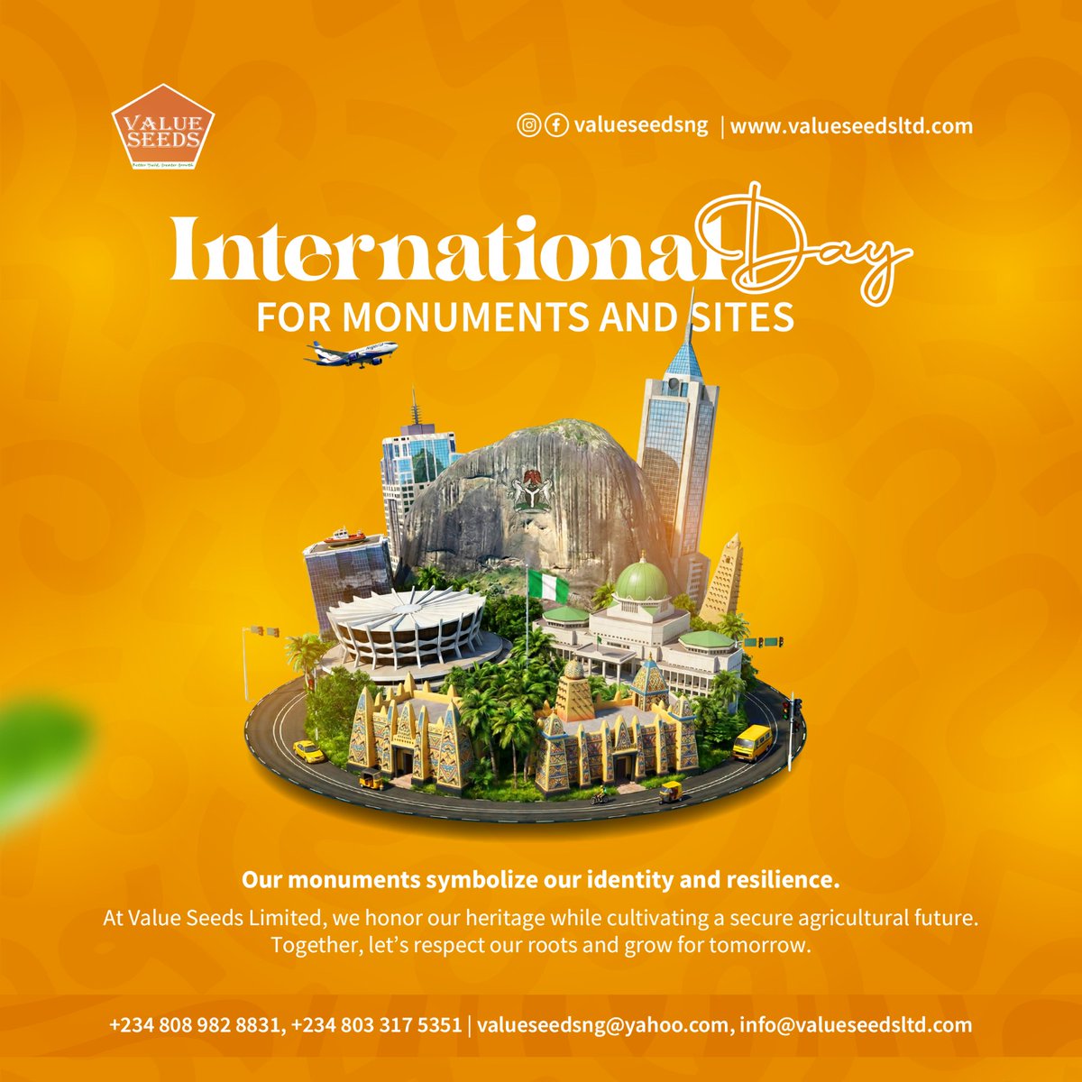 ValueSeeds's tweet photo. Celebrating the stories etched in stone and time.
On the International Day for Monuments and Sites, let us protect our heritage and preserve it for generations to come.
#HeritageMatters #MonumentsAndSites https://t.co/231GKN5GcP