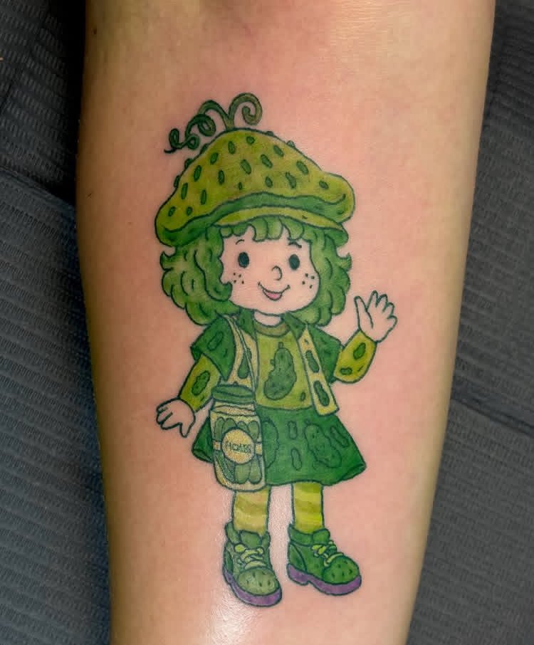 AlienFairy24's tweet photo. It’s a good day to have a good day 💚 or a pickle hahaha ☘️🥒✅
#tattoo #tattooartist #tattooideas https://t.co/Ki1t3Fbu1Y
