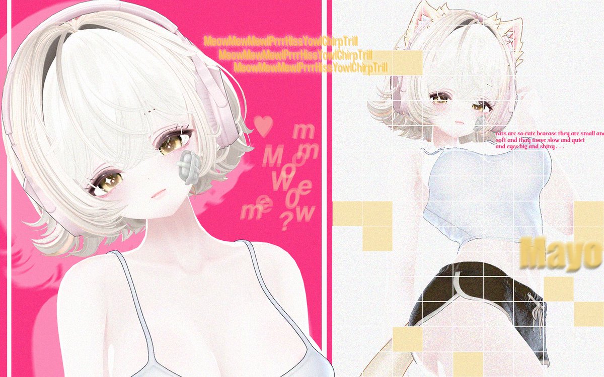 Me030chi's tweet photo. #Mayo3D MEOW . . .꜀(^. . ^꜀ )੭ .ᐟ.ᐟ https://t.co/FR1xAM1NZj