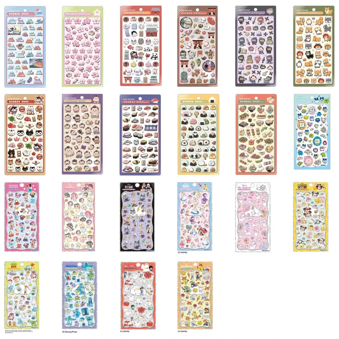 ボンボンドロップシール プチドロ9点セット ネットのシール屋さん@ボンボンドロップシール on X: 