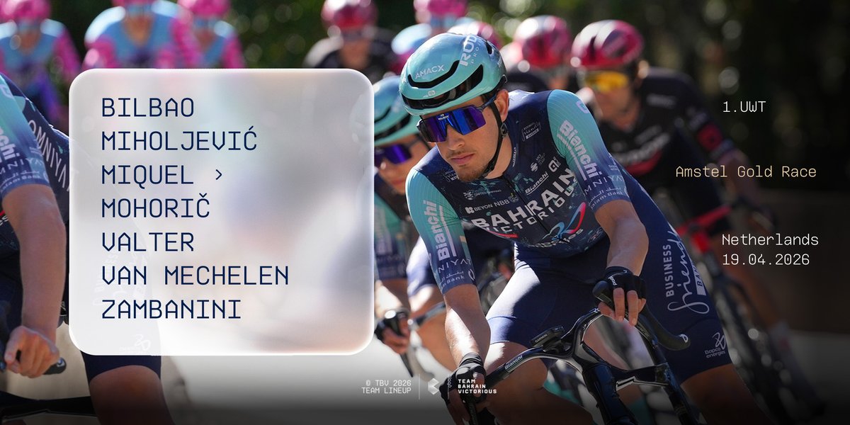 Team Bahrain Victorious tweet media