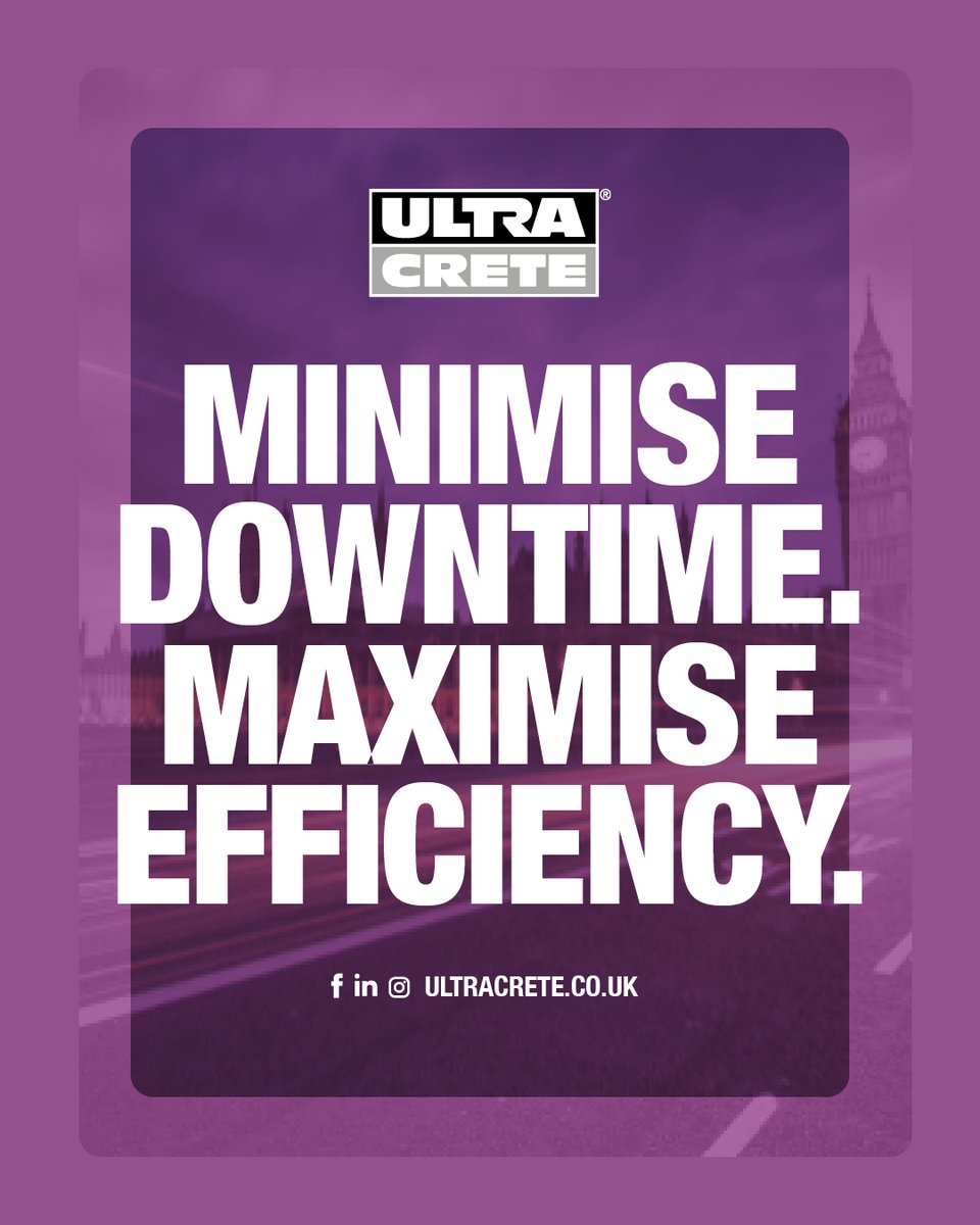 Ultracrete_UK's tweet image. UltraCrete Tough Grip hardens in minutes, helping you reduce road closures and labour costs without compromising performance.

Perfect for busy roads, car parks, &amp;amp; high-risk areas.

Get in, get it done, get traffic moving.

➡️ instarmac.co.uk/products/ultra…

#Efficiency #Infrastructure