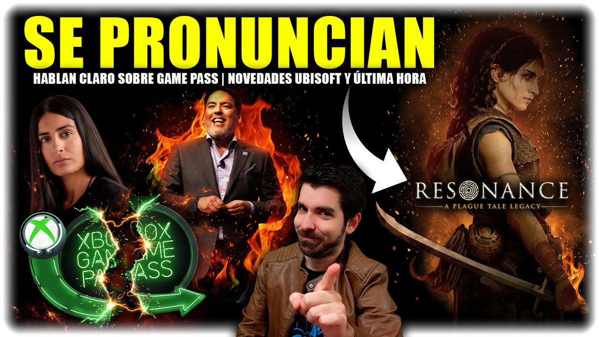 semonster66's tweet image. ⚠️NUEVO VÍDEO⚠️

🎮 PONEN FIN a Xbox Game Pass | A PLAGUE TALE Resonance mostrado | Novedades de Ubisoft

Para sorpresa de nadie... En fin.
-----------
✅ Vídeo: youtu.be/VBsEY10-7kA
-----------

#Videojuegos #Xbox #PS5 #PC #Aplaguetale #steam #gamepass #psplus #Ubisoft