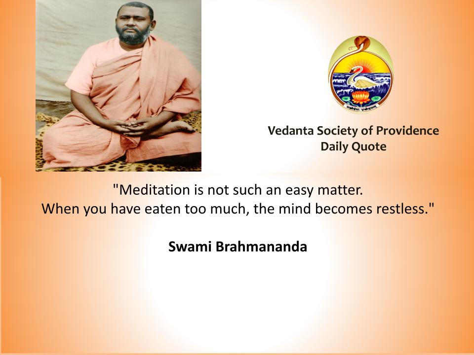 #Vedanta Society of #Providence Daily Quote: