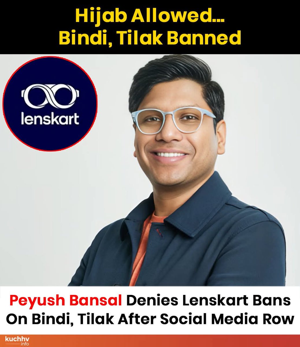 #Boycott_Lenskart
Hinduphobic Lenskart!!